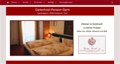 Desktop Screenshot of gartenhotel-baumann.at